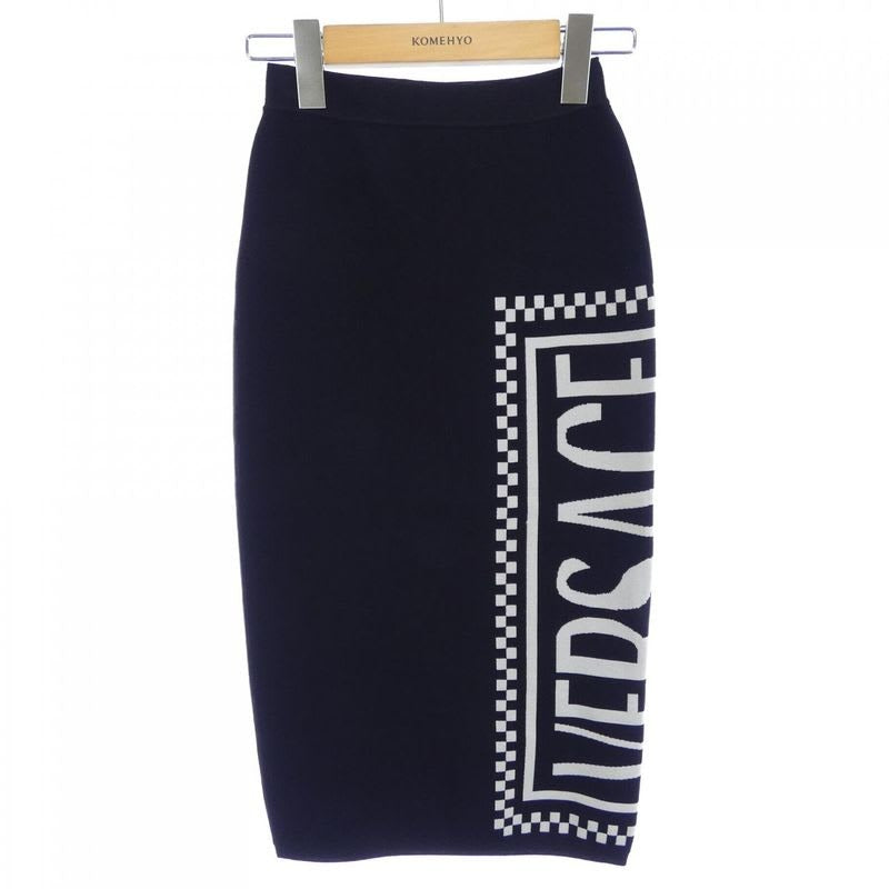 Versace Size 36 Black Skirt