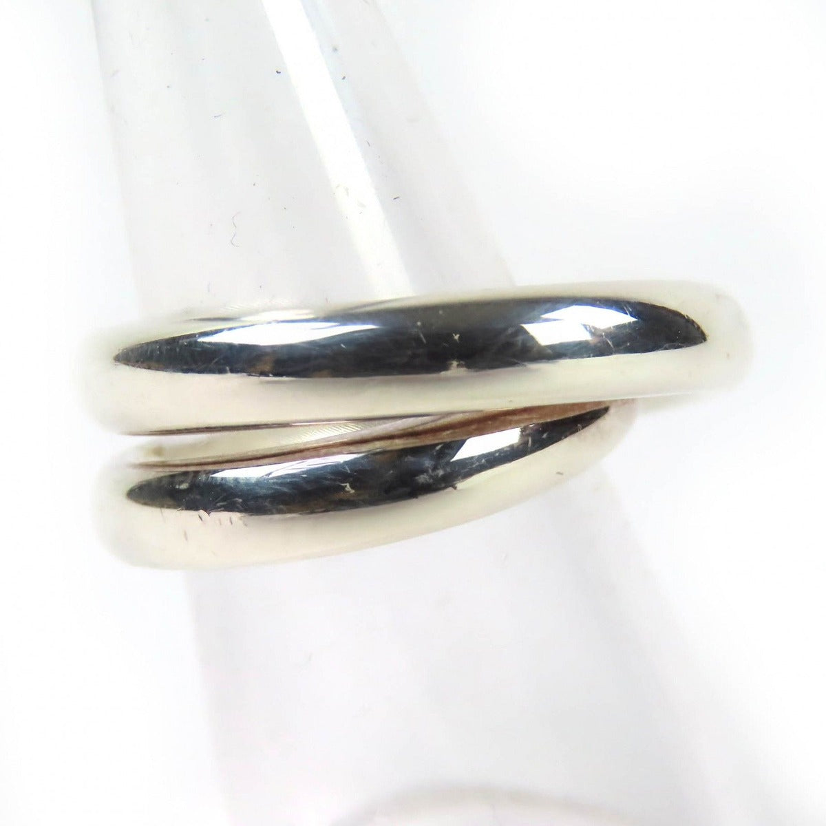 Hermes Workman Female Made Vertige Ring 925 Sterling Silver 52 Japanese to Issue — view 5