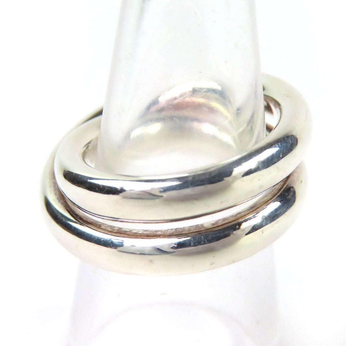 Hermes Workman Female Made Vertige Ring 925 Sterling Silver 52 Japanese to Issue — view 6