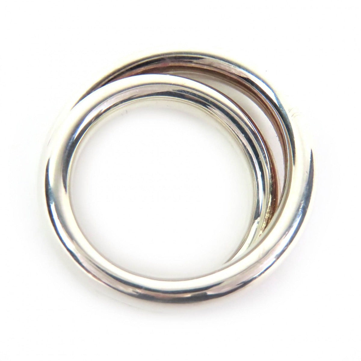 Hermes Workman Female Made Vertige Ring 925 Sterling Silver 52 Japanese to Issue — view 7