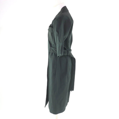 Bottega Veneta 100% Cotton Twill Midi Dress Denim — view 2