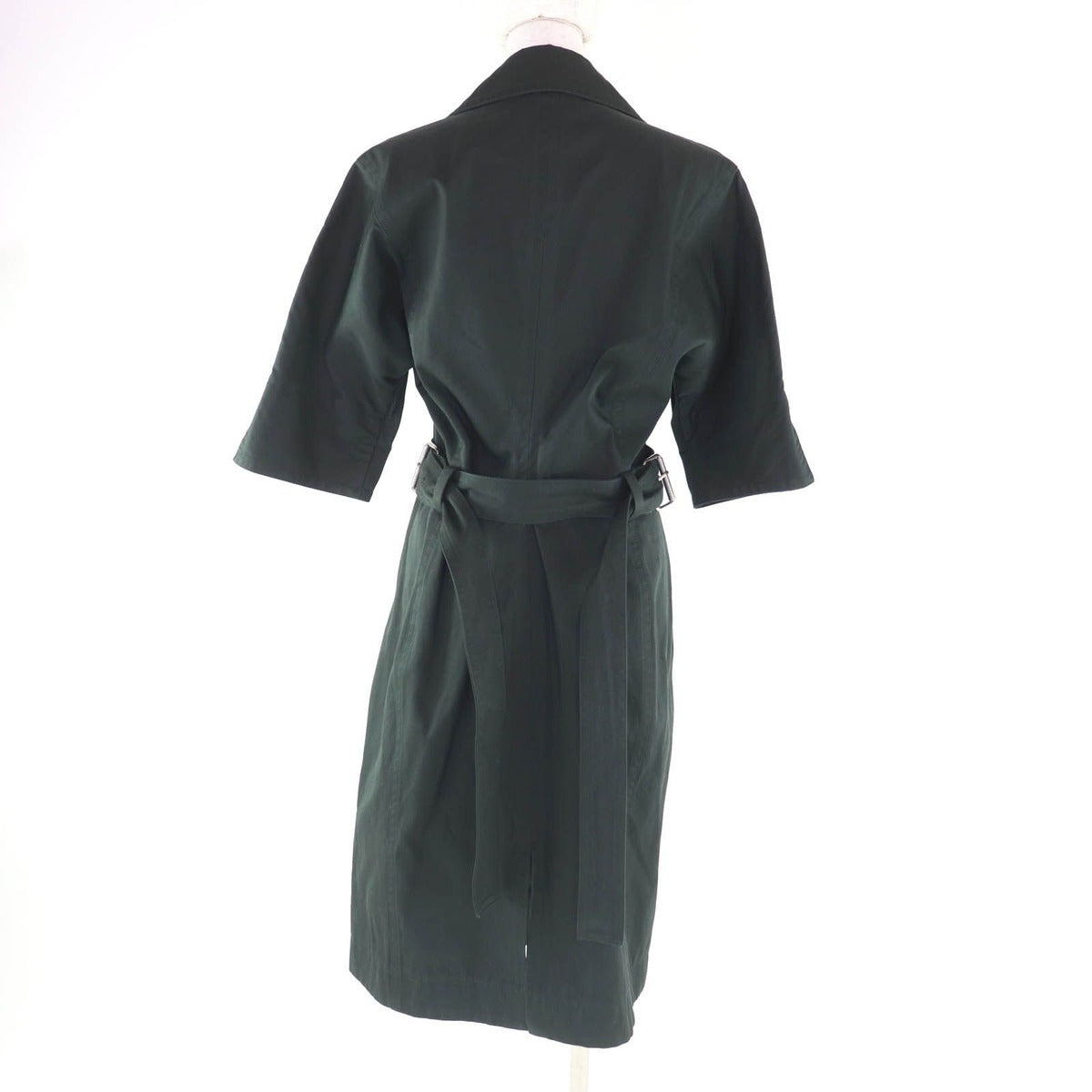Bottega Veneta 100% Cotton Twill Midi Dress Denim — view 3