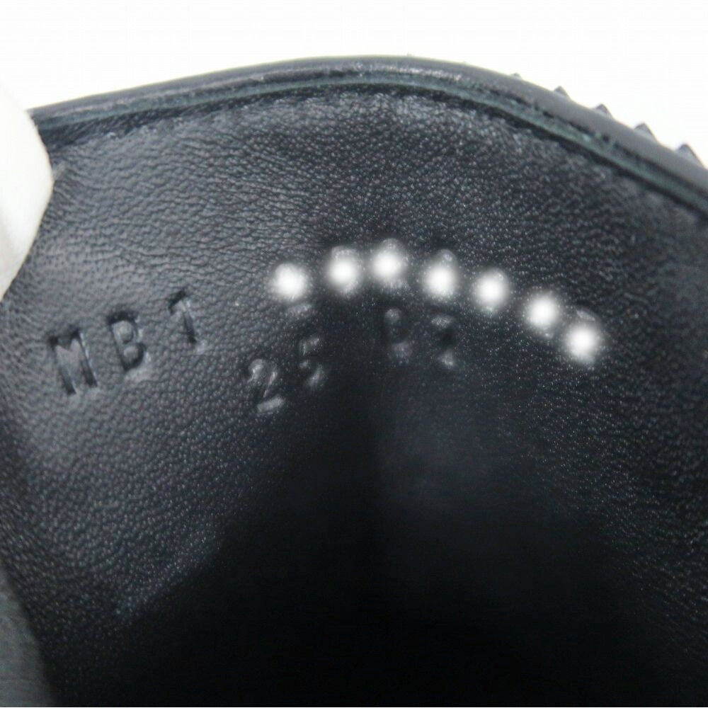 Hermes Short Boots Legacy 38.5 Black Leather Shoes — view 9