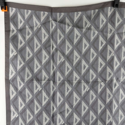 Dior Scarf Gray Silk Vintage — view 3