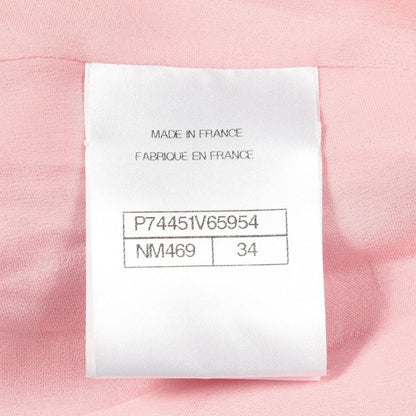 Chanel CC Logo Button Tweed Jacket — view 6
