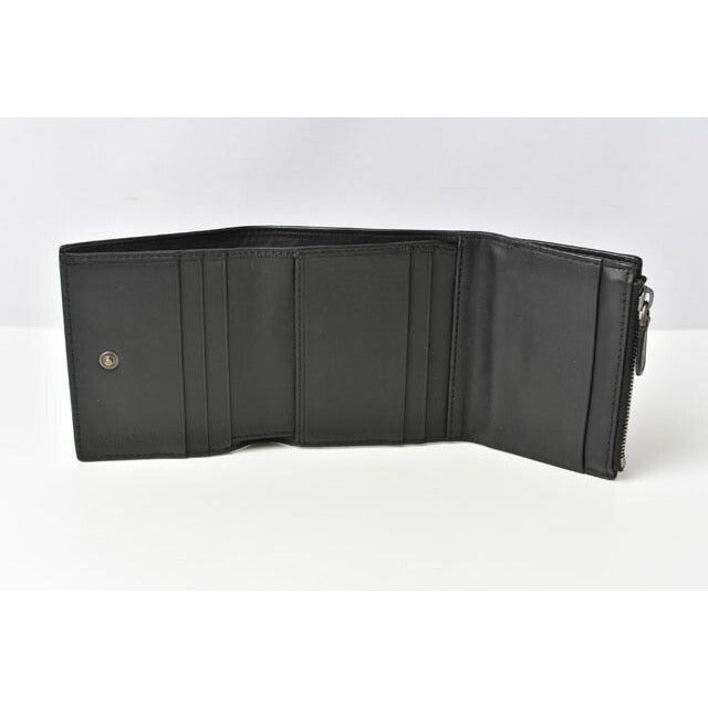 Bottega Veneta Mini Wallet Trifold Men Women Intrecciato — view 3