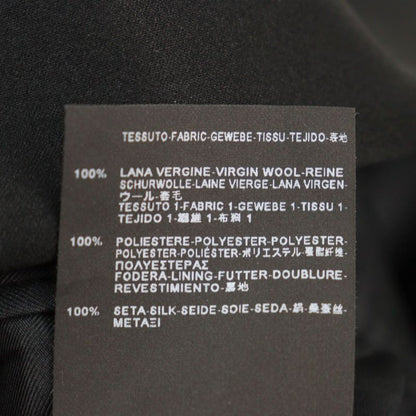 Saint Laurent Paris 2014 326807 100% Wool Eddy Period Peaked Lapel Walnut