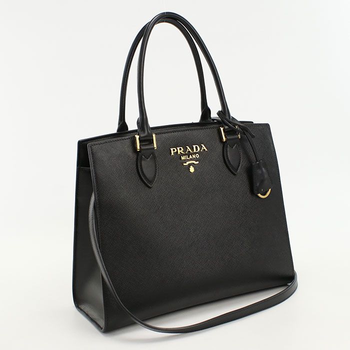 Prada 2WAY Handbag Saffiano Leather Pr87434 Tote Bag Leather 2WAY Handbag Ladies