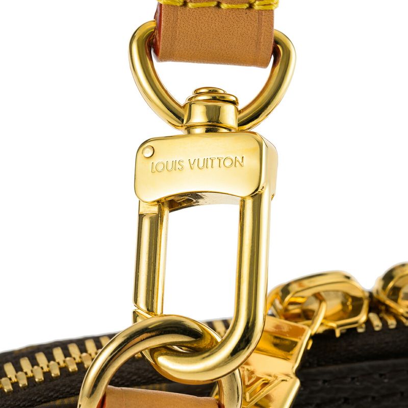 Louis Vuitton Shoulder Bag Nano Alma Brown