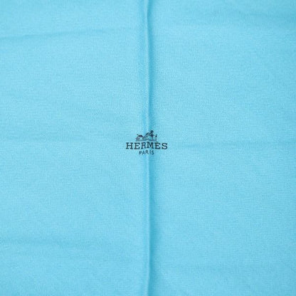Hermes Cashmere And Silk Scarf Rhombus Scarf Hermes Blue