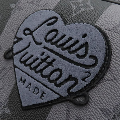 Louis Vuitton Backpack Daypack Modular Backpack Monogram Stripe Eclipse Canvas