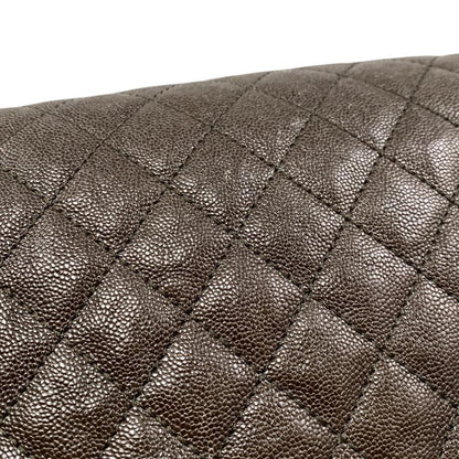 Chanel Boy Chanel Shoulder Bag Chain Bag A67086 Matelasse Caviar Skin Coco Dark