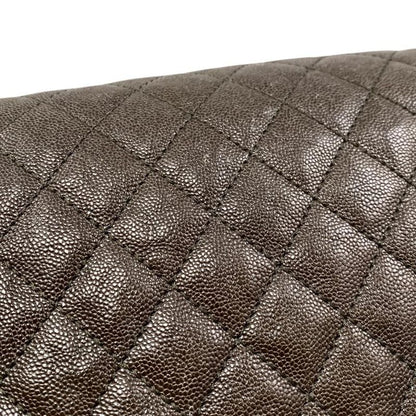 Chanel Boy Chanel Shoulder Bag Chain Bag A67086 Matelasse Caviar Skin Coco Dark