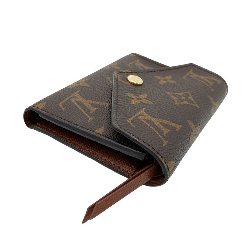 Louis Vuitton Portefeuille Victorine Trifold Wallet Monogram Canvas M62472