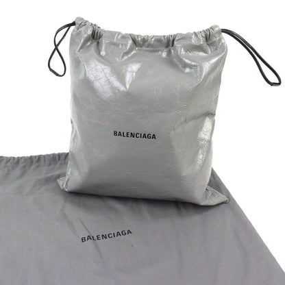 Balenciaga Shopper Pouch Ali Narumskin Drawstring Gray Recommended — view 2