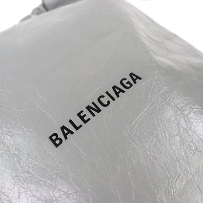 Balenciaga Shopper Pouch Ali Narumskin Drawstring Gray Recommended — view 7