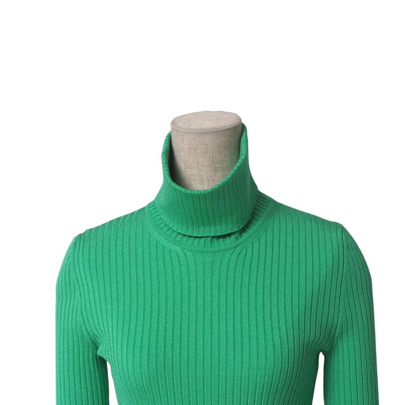 Gucci Sweater Size XS Turtleneck Ribbed Knit None Long Sleeves