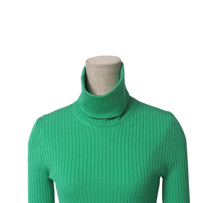 Gucci Sweater Size XS Turtleneck Ribbed Knit None Long Sleeves