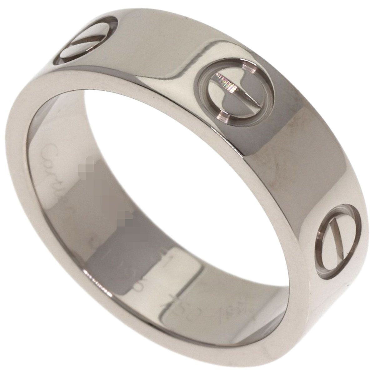 Cartier Love Ring 51 18K White Gold