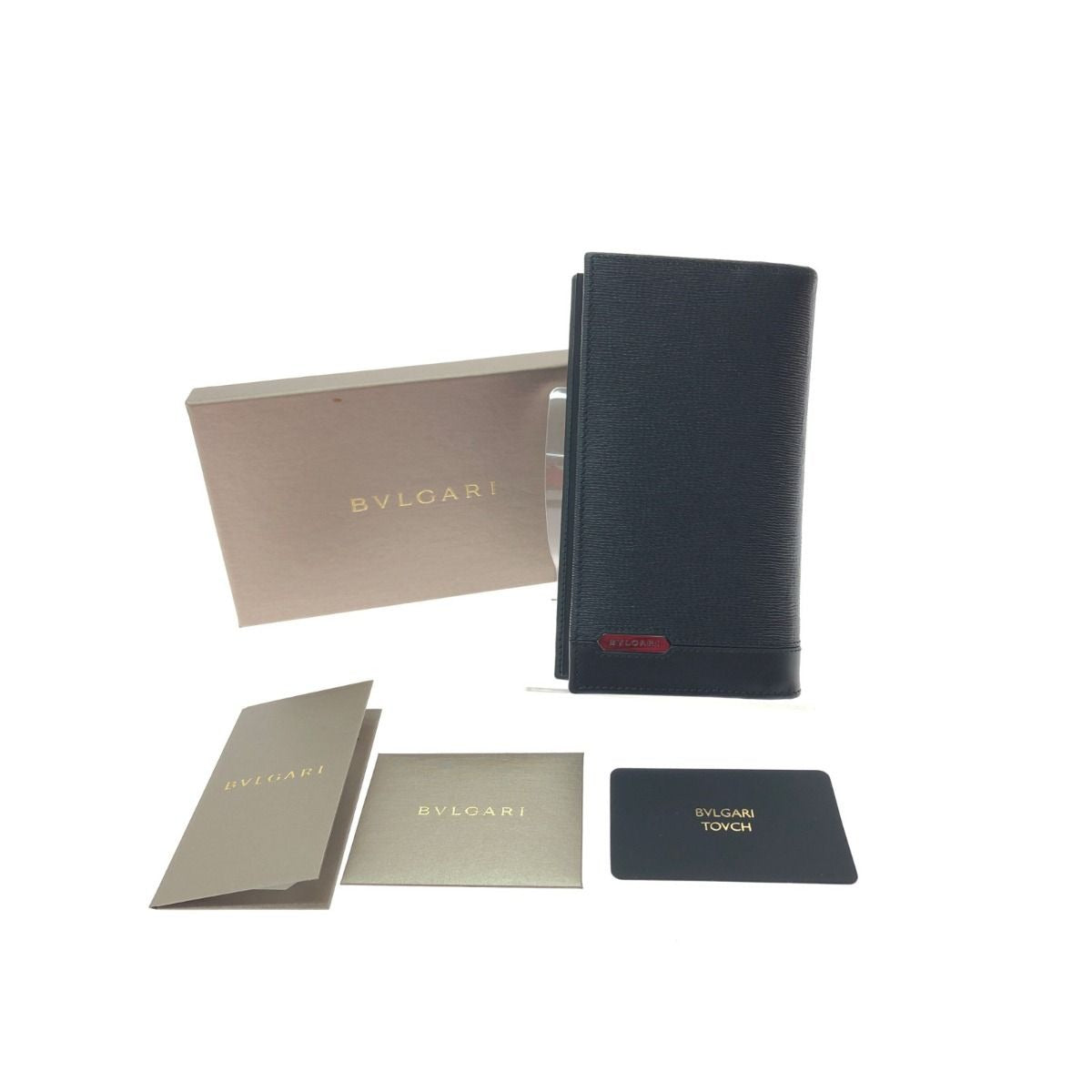 Bvlgari Long Wallet Serpenti Scalier Man Black