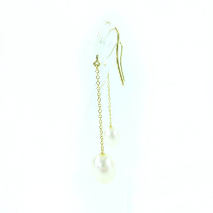 Tiffany & Co. by the Yard Fresh Water Pearl Drop Earrings 18K — view 2