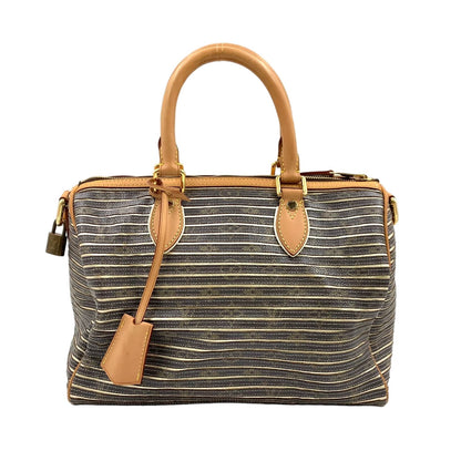 Louis Vuitton Monogram Eden Argent Speedy Bandouliere 30 Shoulder Bag Leather