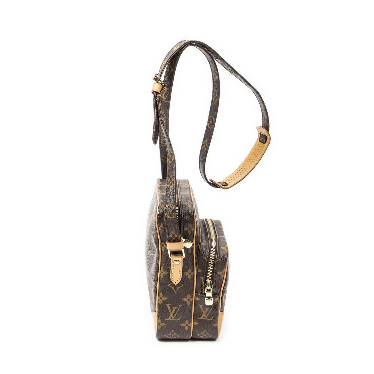 Louis Vuitton Amazon Brown Monogram Canvas Messenger Bag — view 4