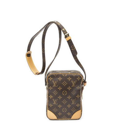 Louis Vuitton Amazon Brown Monogram Canvas Messenger Bag — view 5