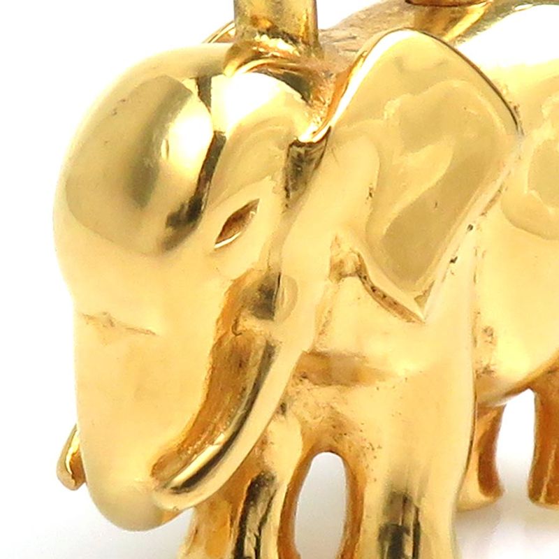 Hermes Charm Cadenas Animal Motif Elephant