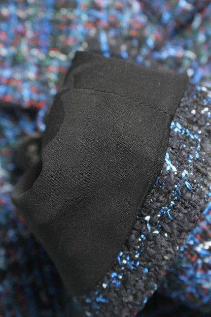 Chanel P72401v63978 Tweed Cropped Double Jacket Women 34