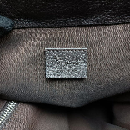 Guccigg Drawstring Ring Brown Canvas 449175 E021222378