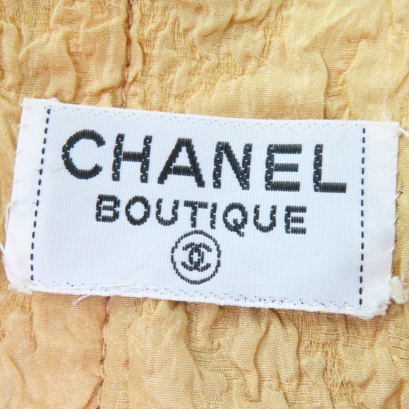 CHANEL Vintage Tweed Jacket Long-sleeved Top And Skirt 3-piece Set-up