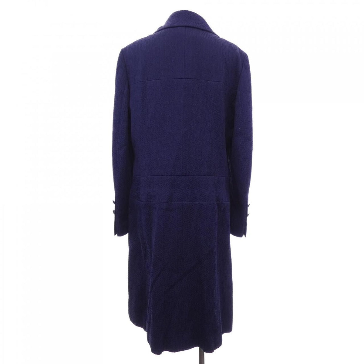 Chanel Vintage Coat Blue 40 — view 2