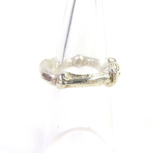 Tiffany & Co Sv925 Bamboo RING Bamboo Ring Accessory Silver Size Approx 10