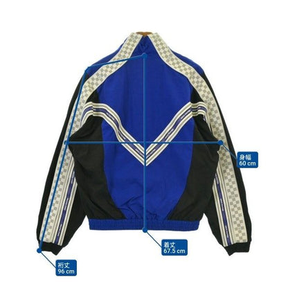 Louis Vuitton Jacket Nylon Cotton Blue Black White — view 6