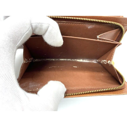 Louis Vuitton Monogram Porte Monet Vieux Tresor Foldable Wallet L-shaped — view 10