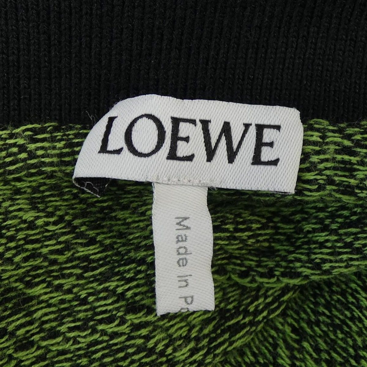 Loewe Polo Shirt Green — view 4
