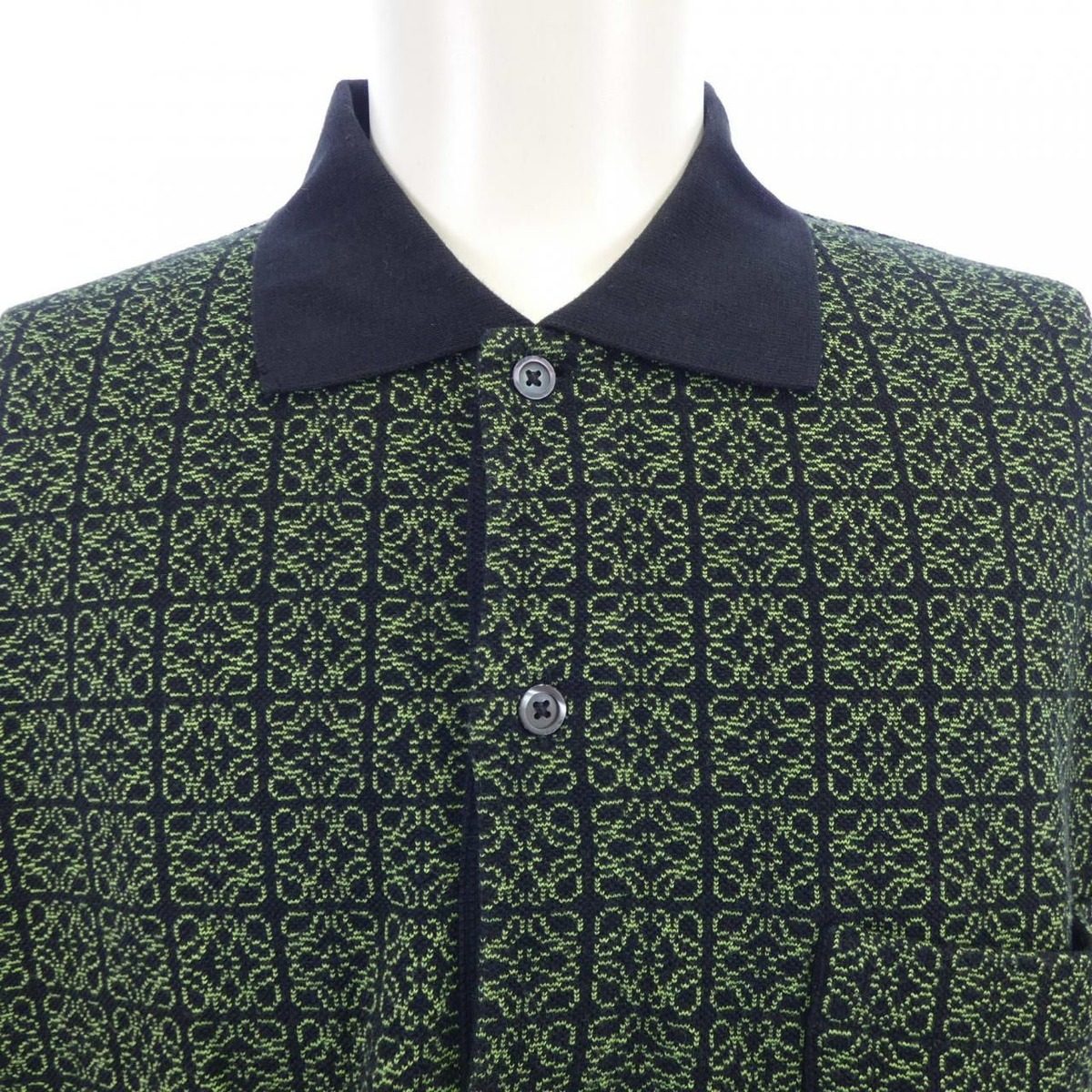 Loewe Polo Shirt Green — view 5