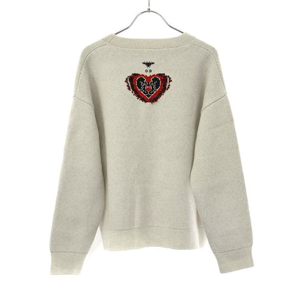 Christian Dior 2023 Cruise Collection Heart Bandana Knit Sweater 314s55am012