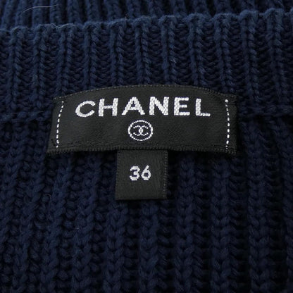 Chanel Knit Top Navy — view 5
