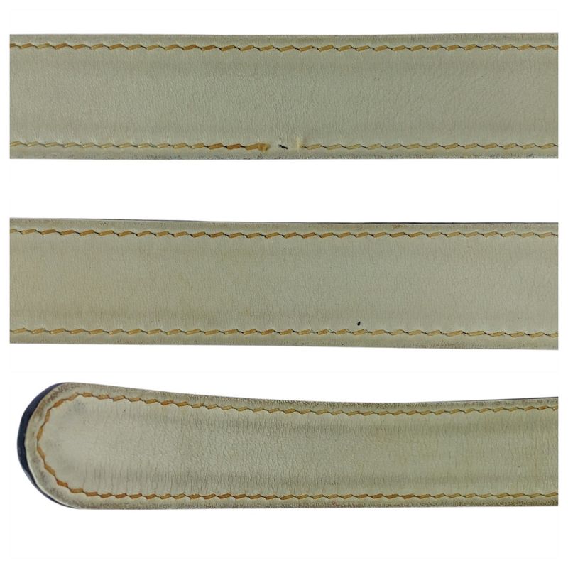 Gucci Vintage Interlocking Old Gucci 70cm (2756in)28" Navy 037 084 0054 Belt