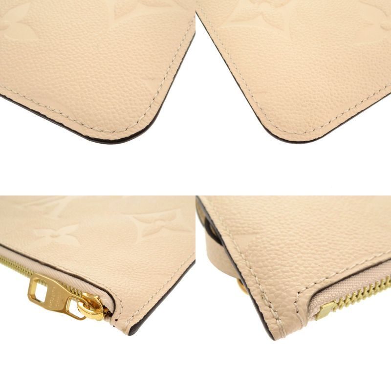 Louis Vuitton Neverfull Pouch Mm/gm Monogram Empreinte Clesme Pouch LV 0197