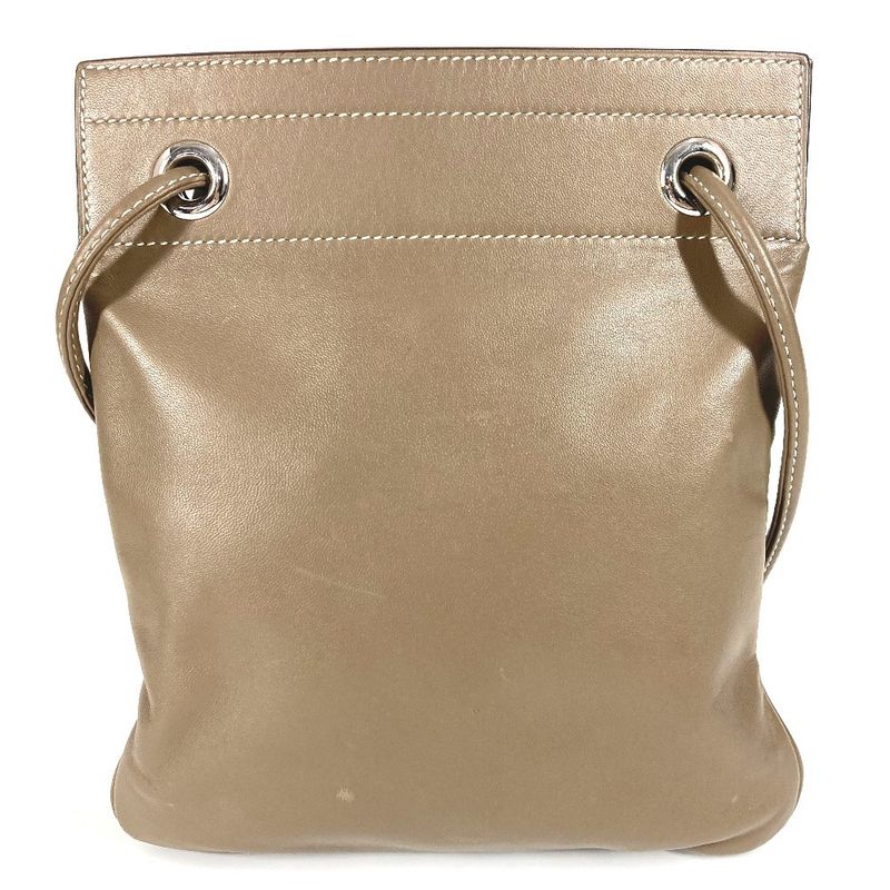 Hermes Shoulder Bag Sac Aline Mini Sac Aline Mini Leather Etoupe Gray