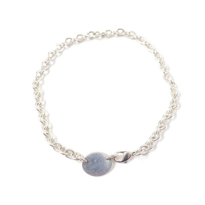 Tiffany & Co Tiffany & Co Oval Tag Necklace Choker Accessory Sv925