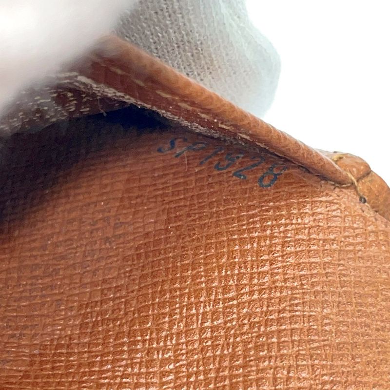 Louis Vuitton M61202 Monogram PVC Porte-Tresor Etui Papier Brown 304014 Trifold