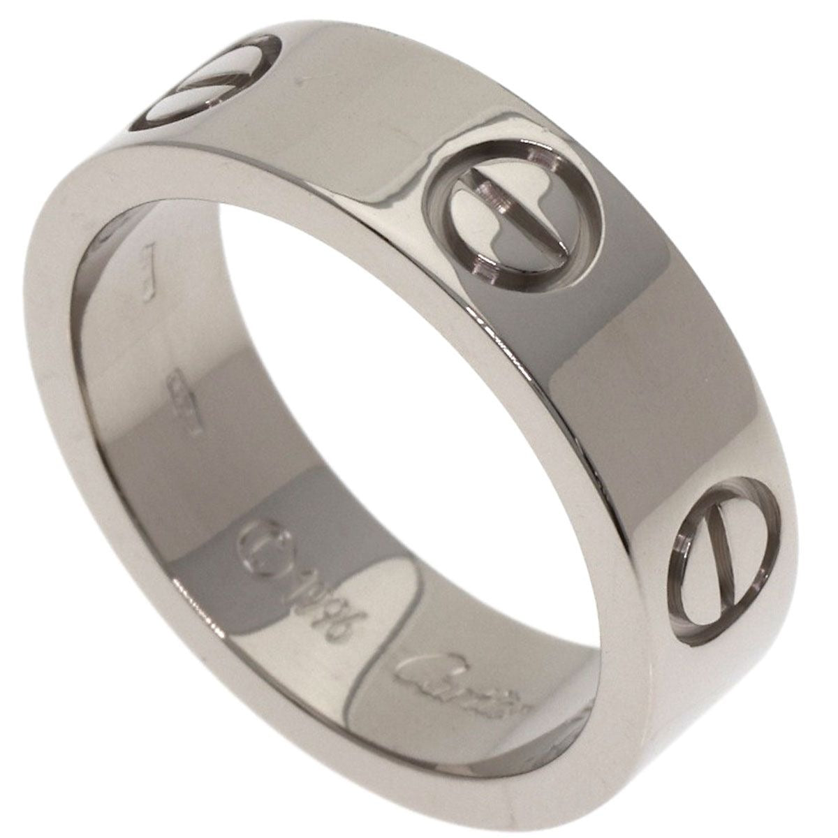 Cartier Love Ring 51 18K White Gold