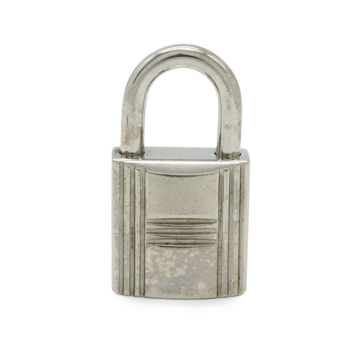 Hermes Cadena Padlock Key with Metal Silver — view 2