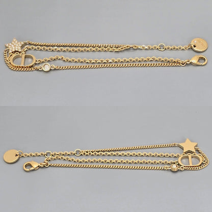 Dior Petit CD Double Bracelet Crystal — view 3