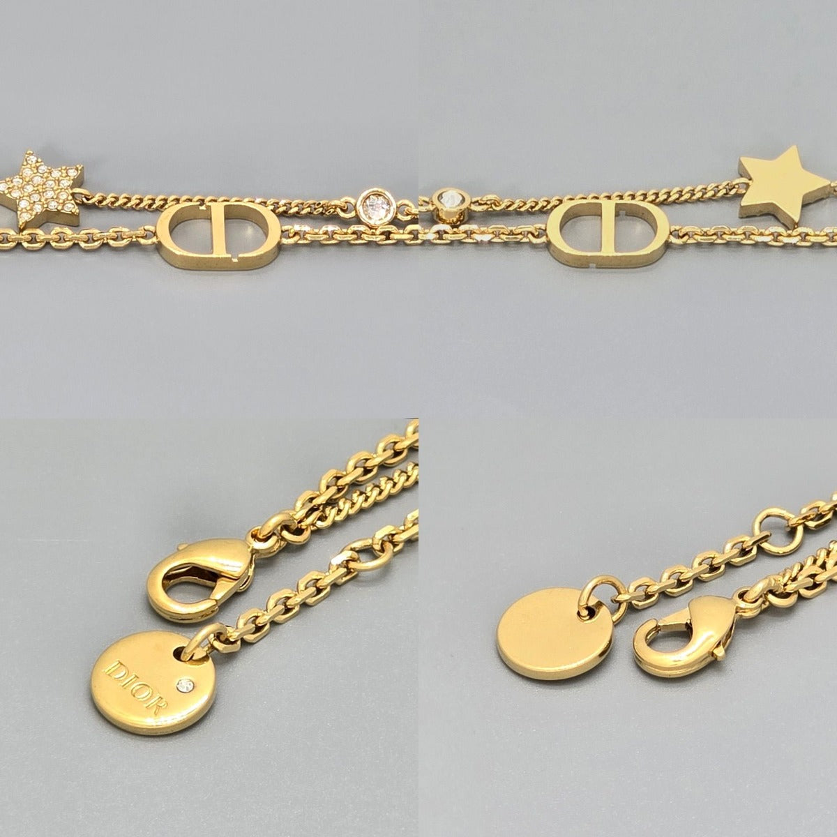 Dior Petit CD Double Bracelet Crystal — view 5