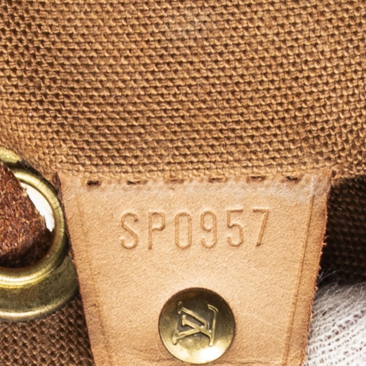 Louis Vuitton Montsouris Brown Monogram Canvas Backpack — view 10